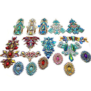 2025 <span class=keywords><strong>Trinidad</strong></span> và <span class=keywords><strong>Tobago</strong></span> lễ hội trang phục Rhinestone cắt tỉa sửa chữa nóng nhựa đá quý Băng cắt tỉa cho lễ hội trang phục phụ kiện - Product Image 6