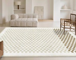 Thêm lớn hiện đại xù xì dày khu vực thảm Polyester phòng khách thảm cho phòng khách - Product Image 3