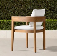 Top-Angebot: Massives Teakholz-Esstisch-Set für 10 Personen, Rechteckig, Italienischer Stil – Outdoor-Tische und Stühle