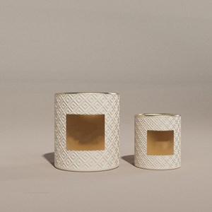 <span class=keywords><strong>Velas</strong></span> de Cera de Soja Natural en Frasco de Cerámica, Resistentes a Altas Temperaturas y Libres de Tóxicos, C&H - Product Image 5