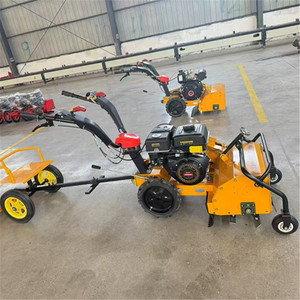 Cultivador Rotatorio Diésel, Tractor de Arrastre Manual, Rotocultor para Campos de Arroz y Huertos - Product Image 4