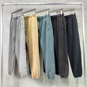 Wholesale Unisex Tracksuit Custom Cotton French Terry Regular Fit Men's <b>Oversized</b> <b>Sweatpants</b> Casual Anti-Pilling Anti-Wrinkle - Product Image 4