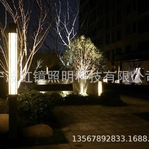 Lámpara de jardín LED Hongjing de acero inoxidable, 80 Ra, 50000 horas de duración, lámpara exterior para patio y camino. - Product Image 5