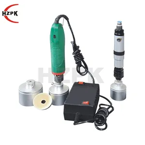 Hzpk Handmatige Handheld Plastic Fles Bouffant Cap Pers Schroef Capping Machines