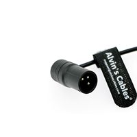 Cable XLR de 3 Pines Macho a Hembra de Bajo Perfil Giratorio de Alvin's Cables, Conector Original, Cable de Audio Balanceado para Micrófono con Revestimiento de TPE
