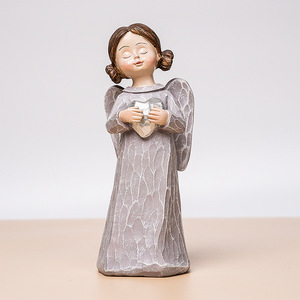 Fai da te in resina fai-da-te con cortile all'aperto colomba <span class=keywords><strong>della</strong></span> <span class=keywords><strong>pace</strong></span> angelo elfo ornamenti da scrivania graziosi da giardino Bonsai Art Pattern - Product Image 4