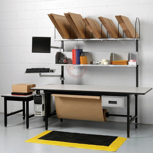 <span class=keywords><strong>Banc</strong></span> de travail d'entrepôt Detall avec table d'emballage et boîte d'emballage pour différents ateliers - Product Image 4