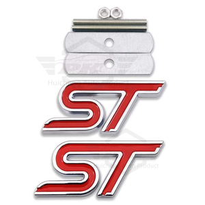 Emblema Metálico 3D para Carrocería de Automóvil, Estilo ST, Adhesivo para Maletero Trasero, para <span class=keywords><strong>Ford</strong></span> <span class=keywords><strong>Focus</strong></span> 1 2 3 4 Mondeo MK2 MK3 MK4 MK5 Mustang - Product Image 5