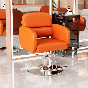 Silla de Barbero Profesional de Alta Gama, Diseño Moderno y Lujoso, Reclinable, Altura Ajustable, Duradera y Portátil, Venta al Por Mayor - Product Image 6