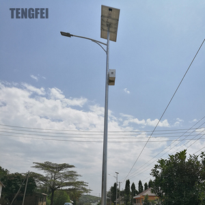 Tengfei 야외 IP65 방수 LED 태양 광 가로등 도로 조명을위한 알루미늄 합금 본체 배터리 전원 공급 장치 분할 설계 - Product Image 4