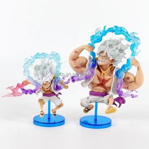 Figurine d'action One Piece de haute qualité, Monkey D. Luffy Nika <span class=keywords><strong>Man</strong></span>, statue en PVC, jouet de collection, modèle exquis de 10 cm, décoration - Product Image 2