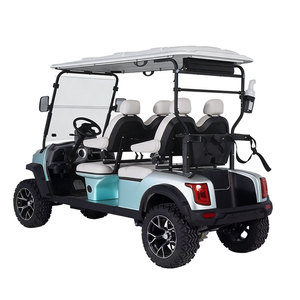 Voiturette de <span class=keywords><strong>golf</strong></span> électrique Fashion Club Car 4 places avec châssis en métal, acier et aluminium et contrôleur Curtis - Product Image 4