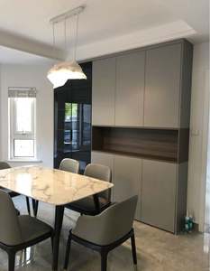 Customized Size Solid Wood <b>Sideboard</b> Restaurant Furniture Made From Environmentally Protected Materials - Product Image 2