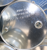 Prix des fûts en acier bon marché pour le stockage d'huile, fûts métalliques pour peinture, 210 l / fût en acier inoxydable, fût de 200 litres en acier inoxydable
