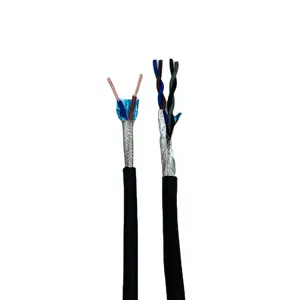 Robot kabel Towline berpelindung, kawat 2 3 4 5 6 8 10 12 Core 16 atau memesan AWG kabel multicore listrik sistem kabel