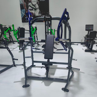 ROSEN Équipement de musculation professionnel pour salle de sport, banc de musculation isolaire incliné à charge libre pour l'entraînement du haut du corps