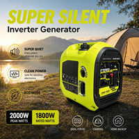 E-XIAPU Luftgekühlter 4-Takt-Benzingenerator 50Hz für den Heimgebrauch mit Autostart 1,8KW Leichtgewicht