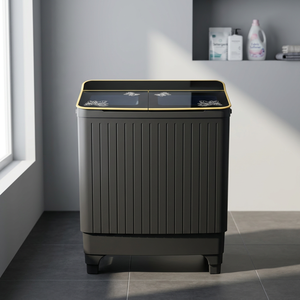 Lavadora semiautomática eficiente para ropa con función de lavado y centrifugado en tina doble. - Product Image 3