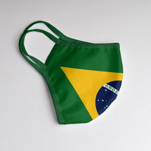 Masker Wajah Bendera Penggemar Sepak Bola Semua Negara, Bahan Spandex Empat Arah, Dapat Digunakan Kembali, Bernapas - Product Image 2