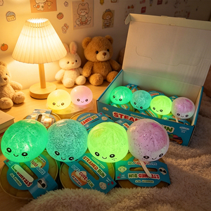 Five <span class=keywords><strong>Below</strong></span> Squishy Luminoso en la Oscuridad, Juguete de Bollo Suave Antiestrés, Juguete para Niños, Regalo de Fiesta, Colgante Squishy de Bollo Sorpresa - Product Image 2