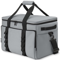 Sac isotherme portable en PE grande capacité 30L, étanche, capacité 48 canettes, idéal pour le camping et la pêche – Bestseller transfrontalier