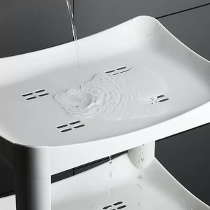 Étagère de rangement pour salle de bain, 3 niveaux, blanche, autoportante, pour organiser les toilettes et l'évier - Product Image 3
