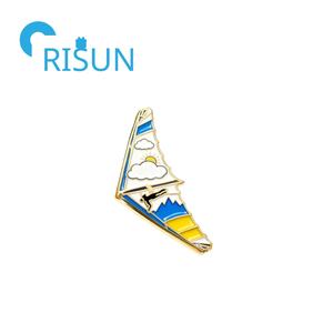 Spille con Logo personalizzato con smalto per <span class=keywords><strong>deltaplano</strong></span> per parapendio - Product Image 2