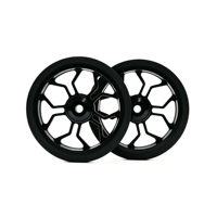 Roue à roulement facile BLAZZEN 82 mm en aluminium électroplaqué, durable et légère, compatible avec les vélos pliants, version améliorée