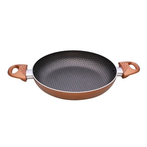 Hai tai mini trứng chảo cho bếp cảm ứng nhôm lụa Màn hình in ấn công nghệ bền và dễ dàng để làm sạch - Product Image 1