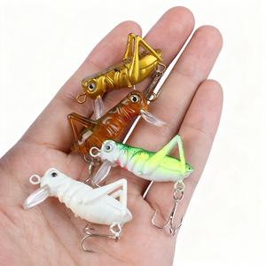 Crickets Grasshopper Nano Hard Lip Small Esche Minnow Fishing Hard Bait Salt Water Seawater Isca Artificial Lure - Product Image 1