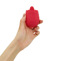 Vibrator für Frauen mit Saugfunktion, Klitoris- und Brustwarzen-Stimulator, Zungen-Oralsex-Spielzeug, Erwachsenen-Masturbator, Sensorisches Sexspielzeug für Frauen