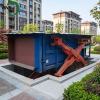 Solution clé en main pour équipement compacteur de déchets encastré RNKJ, station de traitement des déchets paysagers intelligente et personnalisable