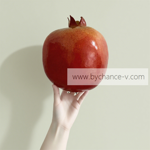 Decoración de galería, accesorios de paso de eventos de fiesta, fruta artificial grande de imitación, manzana roja falsa de gran tamaño para suministros de arreglos florales - Product Image 6