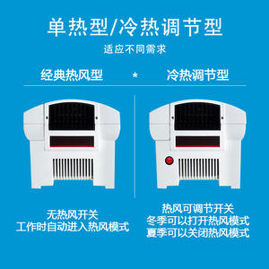 Sèche-mains mural pour salle de bain d'hôtel commercial avec capteur automatique, haute vitesse et température constante pour la vente en gros - Product Image 4