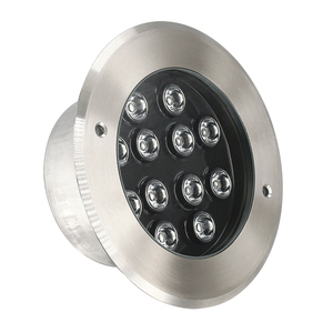12 Wát DMX RGB/màu duy nhất LED IP68 thép không gỉ dướ<span class=keywords><strong>i</strong></span> nước ánh sáng tạ<span class=keywords><strong>i</strong></span> chỗ cho hồ bơ<span class=keywords><strong>i</strong></span> - Product Image 4