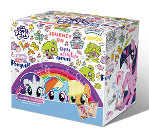 Lot de badges authentiques My Little Friend Eternal Fantasy New World, avec des personnages de poneys colorés, pour collectionneurs et fans - Product Image 5