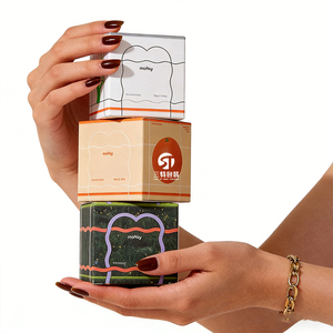 Nuevas Cajas de Papel para Empaque de Café con Impresión UV Personalizada, Cartones Plegables de Cartón Blanco Grueso para Té de Hierbas - Product Image 5