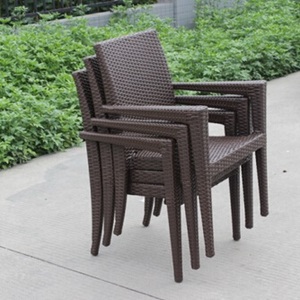 כיסא אוכל נערם לגינה מראטן קלוע, ריהוט חוץ למסעדות, מבוקש מאוד - Product Image 4