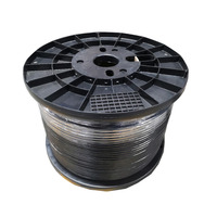CAT5 al aire libre CAT5e UTP FTP Multi Core 4PR 24AWG cobre sólido desnudo PVC chaqueta CCTV red LAN Cable 305M