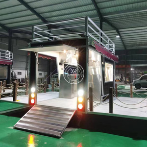 <span class=keywords><strong>Maison</strong></span> conteneur modulaire en acier pour café-restaurant rapide, bar mobile, restaurant, kiosque à burgers - Installation rapide - Product Image 2