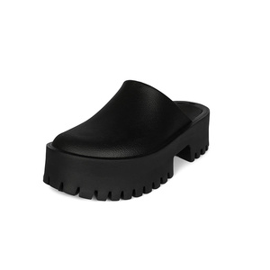 Sandalias planas <span class=keywords><strong>de</strong></span> plataforma para mujer y niña, cómodas, <span class=keywords><strong>de</strong></span> color negro, venta al por mayor <span class=keywords><strong>de</strong></span> fábrica - Product Image 3