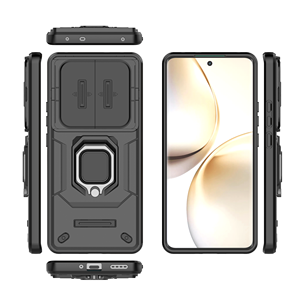 Coque antichoc avec protection caméra et anneau support pour OPPO Realme 14 Pro 5G, Realme 14 Pro Plus, <span class=keywords><strong>13</strong></span> Pro, C67, C65, C63, C61 - Product Image 4