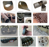 Machine de découpe plasma CNC pour tubes, tuyaux, plaques et panneaux en acier, avec table d'eau, à bon prix et garantie CE de 2 ans