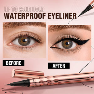 O.TWO.O Eyeliner liquide à tête éponge douce, stylo eyeliner à séchage rapide, imperméable, longue durée, eyeliner miracle pour un effet œil de <span class=keywords><strong>chat</strong></span> - Product Image 3
