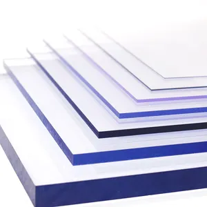 China 1mm 4x8 claro Transparente Fosco Pc Em Relevo Policarbonato Rolo De Folha Sólido Policarbonato - Product Image 1