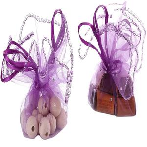 Phong Cách Mới Vòng Sheer <span class=keywords><strong>Organza</strong></span> Dây Kéo Túi Với Quà Tặng Bao Bì Pouch Đối Với Kẹo Đồ Trang Sức Mỹ Phẩm Hoa Khô - Product Image 4