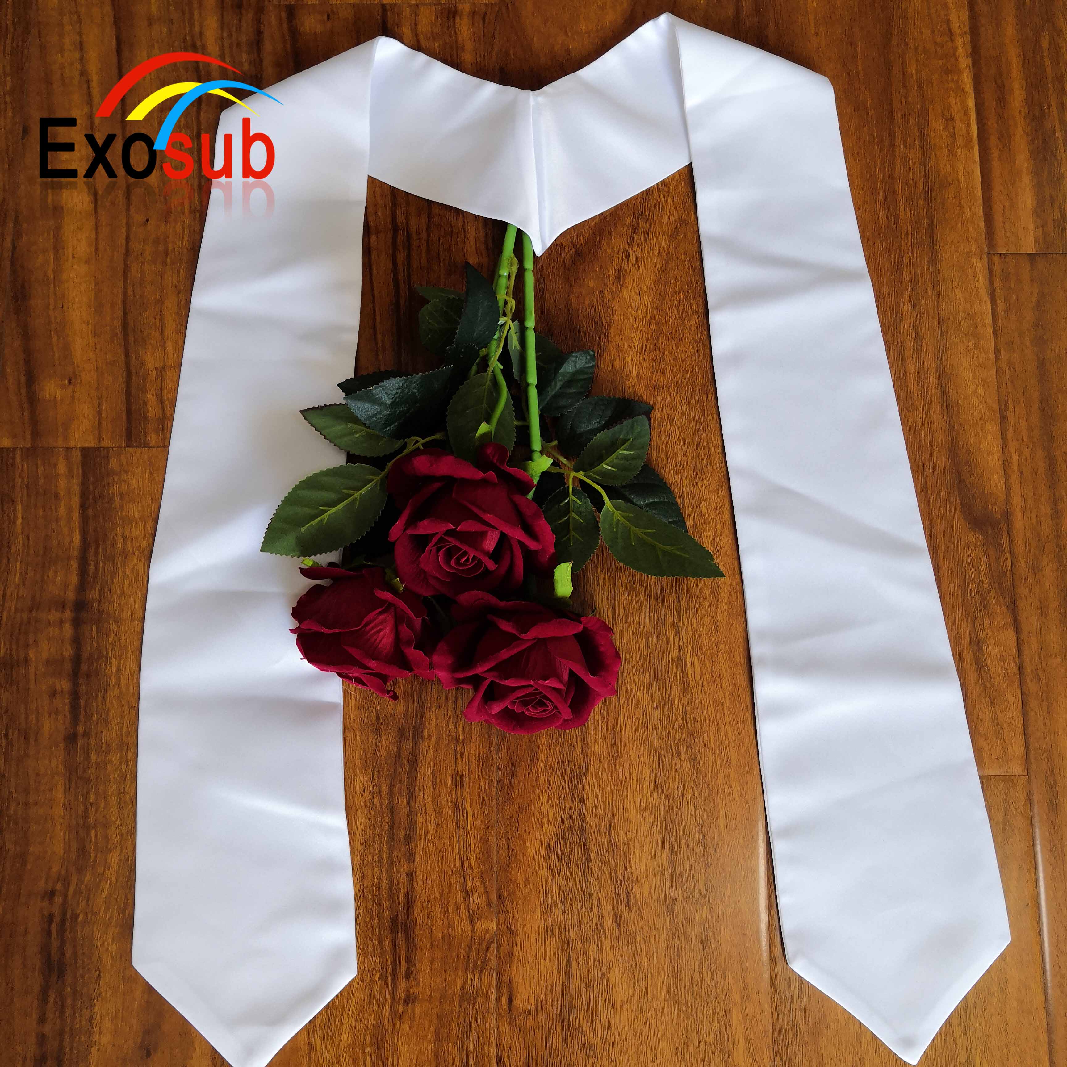 Лидер продаж 2021, белый палантин для сублимационной печати на выпускной