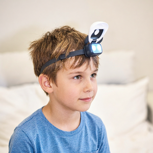 Lampe <span class=keywords><strong>frontale</strong></span> Panda pour enfants, lumière LED nocturne, mini lampe <span class=keywords><strong>frontale</strong></span> en silicone rechargeable USB Type-C, portable, lampe <span class=keywords><strong>frontale</strong></span> d'urgence pour le camping - Product Image 4
