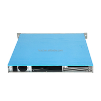 Personalizzabile 1U ATX Rack Server Chassis con 10 Hard Disk Bays acciaio & lega di alluminio porte anteriori USB con ventilatore