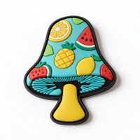 Patch en caoutchouc souple 3D en PVC, forme personnalisée, lettre anglaise, dessin animé mignon, logo en relief, étiquette adhésive pour vêtements, sacs, chapeaux, chaussures, décoration